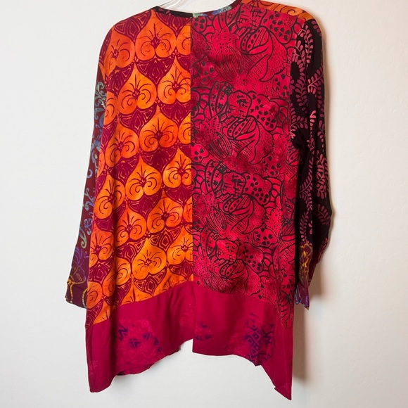 Wild Thing Wild Woman Pink Combo Kimono One Size B099 - Picture 12 of 12